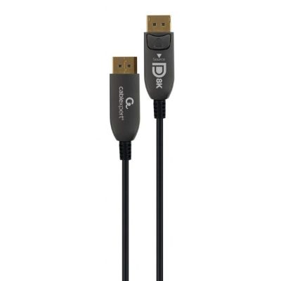 Gembird CC-DP8K-AOC-5M Active Optical (AOC) 8K DisplayPort cable AOC Premium Series 5m Black