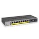 NETGEAR GS110TP Vezérelt L2/L3/L4 Gigabit Ethernet (10/100/1000) Ethernet-áramellátás (PoE) támogatása Szürke