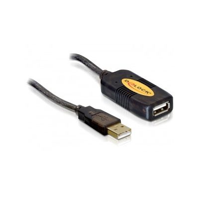 DeLOCK 82446 USB kábel 10 M USB 2.0 USB A Fekete