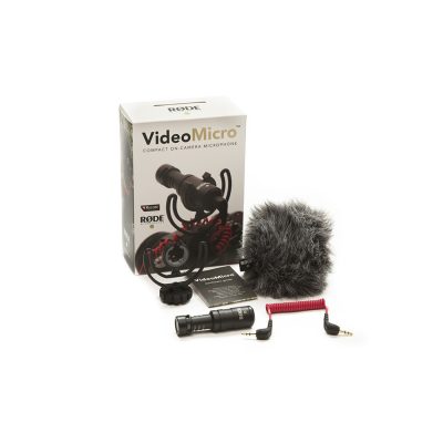 RØDE VideoMicro Fekete Digitális kamera mikrofonja