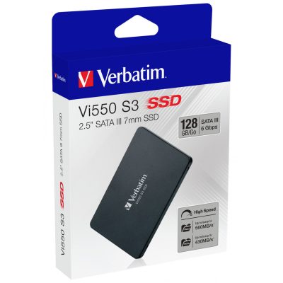 Verbatim Vi550 2.5" 128 GB Serial ATA III 3D NAND