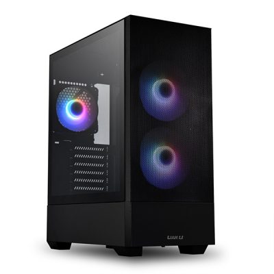 Lian Li LANCOOL 205 Mesh C Midi Tower Fekete