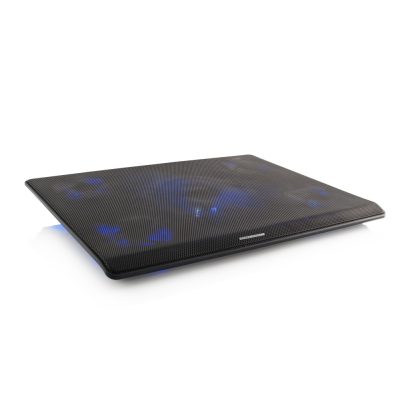 Modecom SILENT FAN MC-CF15 laptop hűtőpad 43,2 cm (17") Fekete