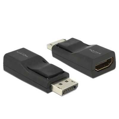 DeLOCK Displayport/HDMI Fekete