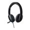 Logitech H540 Headset Vezetékes Fejpánt Iroda/telefonos ügyfélközpont USB A típus Fekete