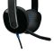 Logitech H540 Headset Vezetékes Fejpánt Iroda/telefonos ügyfélközpont USB A típus Fekete