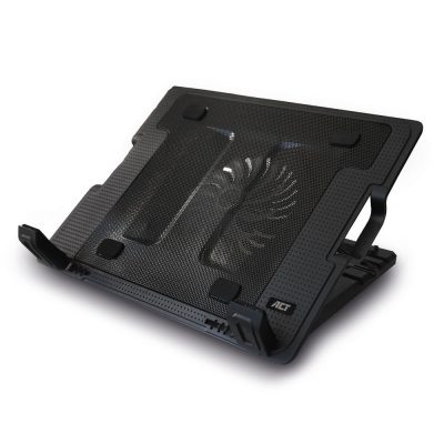 ACT AC8110 laptop hűtőpad 43,9 cm (17.3") 1000 RPM Fekete