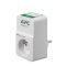 APC PM1WU2-FR túlfeszültségvédő Fehér 1 AC kimenet(ek) 230 V