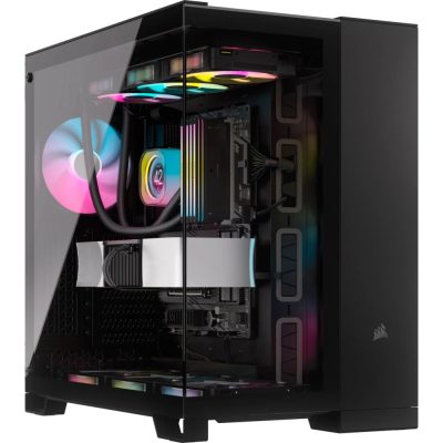 Corsair iCUE LINK 6500X RGB Midi Tower Fekete