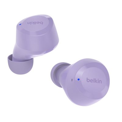 Belkin SoundForm Bolt Headset Vezeték nélküli Hallójárati Hívások/zene/sport/általános Bluetooth Levendula