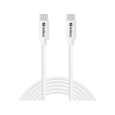 Sandberg 336-53 USB kábel USB 2.0 USB C Fehér