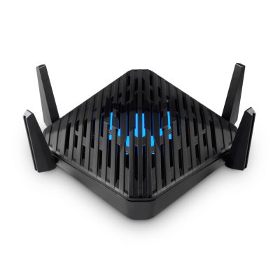 Acer Predator Connect W6 Wi-Fi 6 vezetéknélküli router Gigabit Ethernet Kétsávos (2,4 GHz / 5 GHz) Fekete