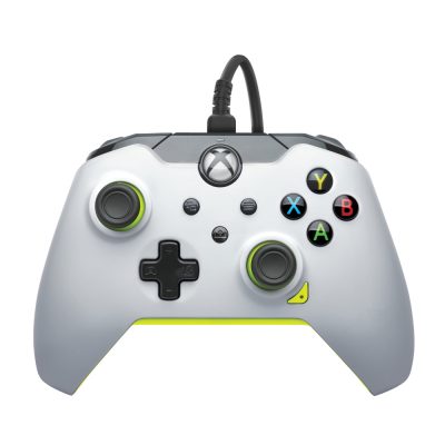 PDP 049-012-WY játékvezérlő Szürke, Lime, Fehér USB Gamepad Analóg/digitális PC, Xbox One, Xbox Series S, Xbox Series X