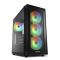 Sharkoon TG6M RGB Tower Fekete