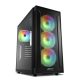 Sharkoon TG6M RGB Tower Fekete