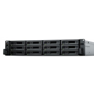 Synology RackStation RS3621RPXS tárolószerver Rack (2U) Ethernet/LAN csatlakozás Fekete D-1531