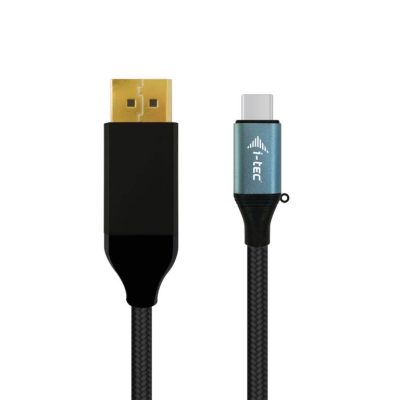 i-tec C31CBLDP60HZ2M video átalakító kábel 2 M USB C-típus DisplayPort Fekete
