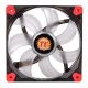 Thermaltake Luna 12 LED Blue Számítógép ház Ventilátor 12 cm Fekete, Áttetsző