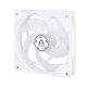 ARCTIC P12 PWM PST Számítógép ház Ventilátor 12 cm Átlátszó, Fehér