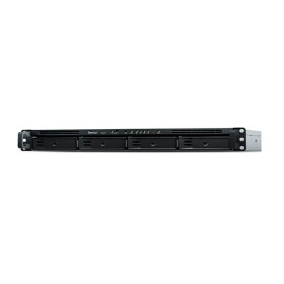 Synology RX418 lemeztömb Rack (1U) Fekete, Szürke