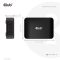 HUB Club3D Travel Charger 240 Watt GaN technology, Four port USB Type-C, Power Delivery(PD) 3.1 and PPS Support