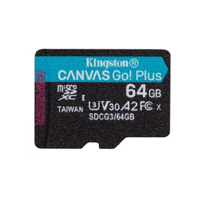 Kingston Technology Canvas Go! Plus 64 GB MicroSD UHS-I Class 10