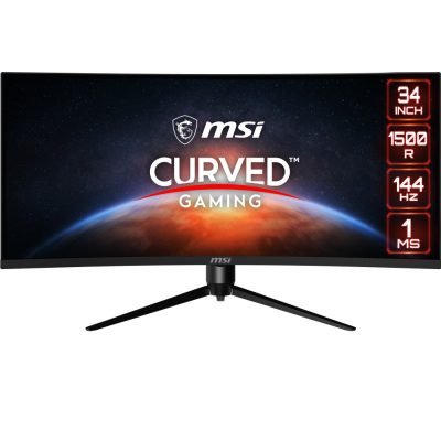 MSI Optix MAG342CQR számítógép monitor 86,4 cm (34") 3440 x 1440 pixelek UltraWide Quad HD LCD Fekete