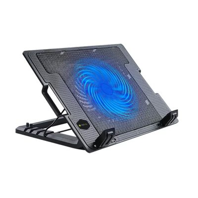 Techly ICOOL-CP12TY laptop hűtőpad 43,9 cm (17.3") 1400 RPM Fekete