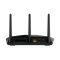 NETGEAR Nighthawk AX/5-Stream AX2400 WiFi 6 Router (RAX30) vezetéknélküli router Gigabit Ethernet Kétsávos (2,4 GHz / 5 GHz) Fekete