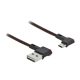 DeLOCK 85269 USB kábel USB 2.0 0,2 M USB A Micro-USB B Fekete