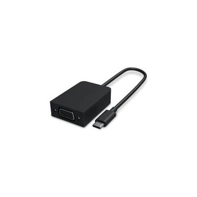 Microsoft Surface USB-C/VGA Adapter VGA (D-Sub) USB C-típus Fekete