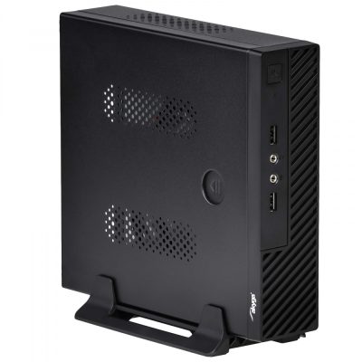 Akyga AK-100-01BK számítógép ház Mini Tower Fekete 60 W