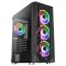 Aerocool Prism ARGB Midi Tower Fekete