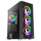 Aerocool Prism ARGB Midi Tower Fekete