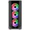 Aerocool Prism ARGB Midi Tower Fekete