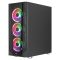 Aerocool Prism ARGB Midi Tower Fekete