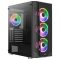 Aerocool Prism ARGB Midi Tower Fekete