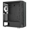 Aerocool Prism ARGB Midi Tower Fekete