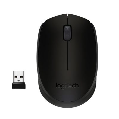 Logitech B170 Black Bp egér Kétkezes Vezeték nélküli RF Optikai