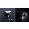 Gioteck XH-100P Headset Vezetékes Fejpánt Hívás/zene Fekete, Fehér