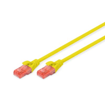 Digitus DK-1612-030/Y hálózati kábel Sárga 3 M Cat6 U/UTP (UTP)