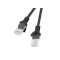 Lanberg PCU6-10CC-1000-BK hálózati kábel Fekete 10 M Cat6 U/UTP (UTP)