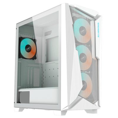 Gigabyte C301GW számítógép ház Midi Tower Fehér