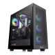 Thermaltake CA-1S3-00M1WN-03 számítógép ház Midi Tower Fekete