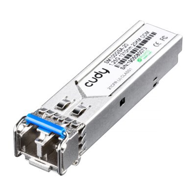 Cudy SM100GSA-20 halózati adó-vevő modul Száloptikai 1250 Mbit/s SFP 1310 nm