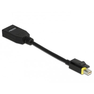 DeLOCK 65978 video átalakító kábel 0,15 M Mini DisplayPort DisplayPort Fekete