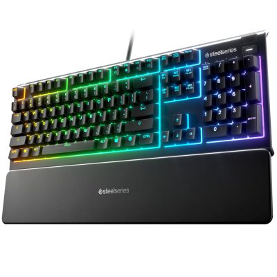 Steelseries Apex 3 billentyűzet USB QWERTY Brit angol Fekete