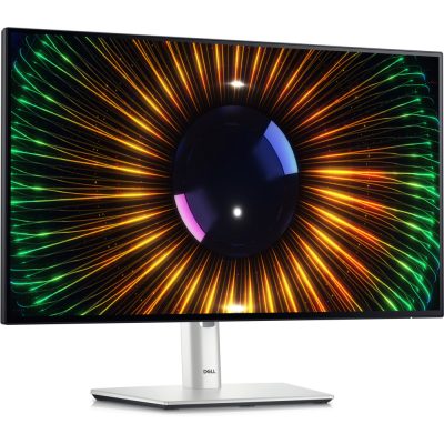 DELL UltraSharp U2424H számítógép monitor 60,5 cm (23.8") 1920 x 1080 pixelek Full HD LCD Fekete, Ezüst