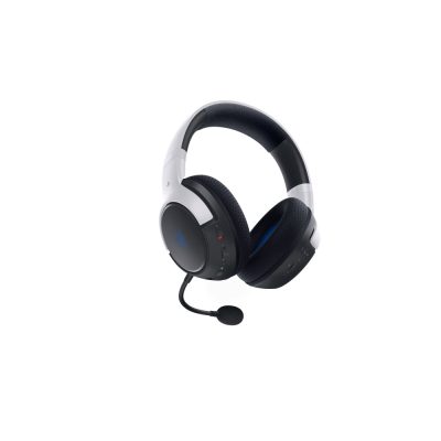 Razer Kaira for Playstation Headset Vezeték nélküli Fejpánt Játék USB C-típus Bluetooth Fekete, Kék, Fehér