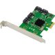 Dawicontrol PCI Card PCI-e DC-614e RAID 4Kanal SATA6G Retail RAID vezérlő PCI Express 2.0 6 Gbit/s